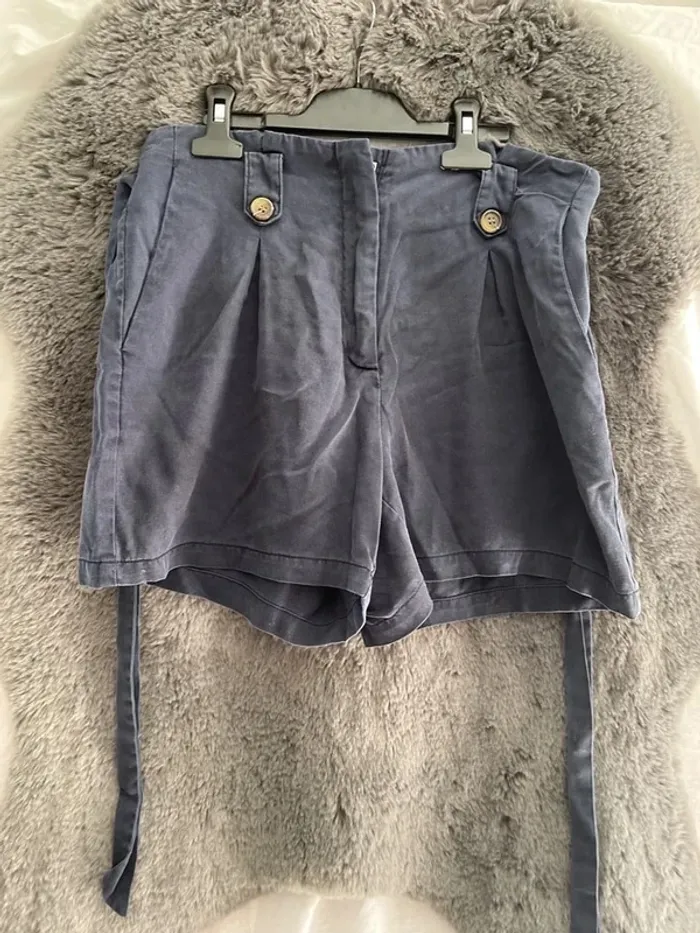 mini-jupe Mng bleu clair taille S