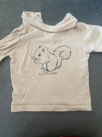 Sous pull marron clair