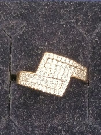 Bague plaqué or.