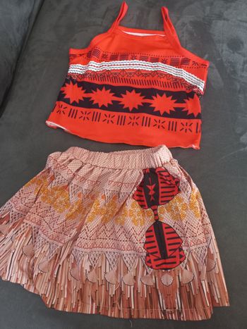 Deguisement vaiana 4/5 ans