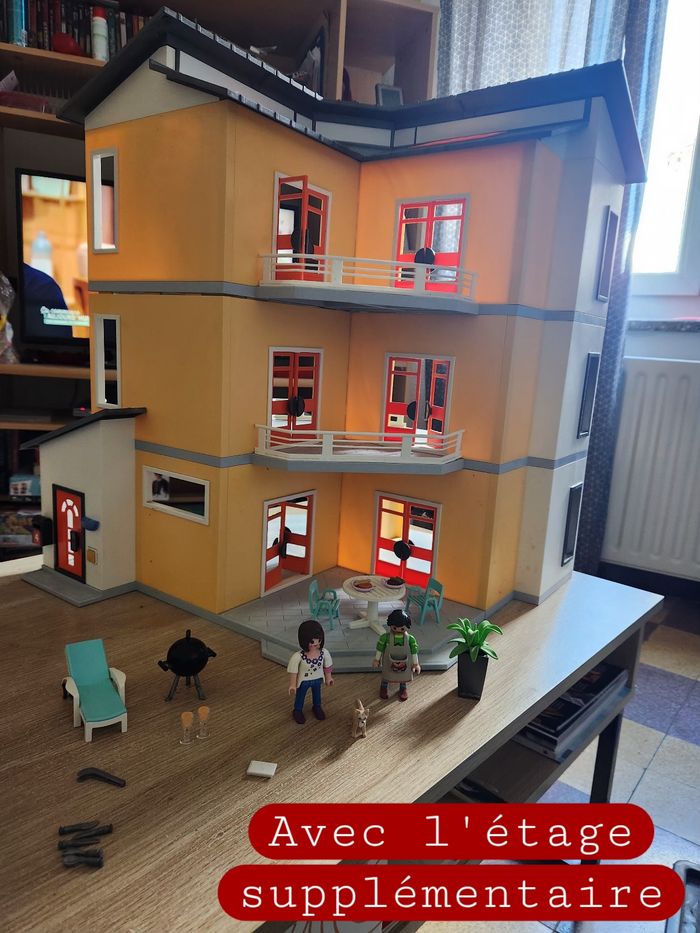 Playmobil 9266 Maison moderne + boîte & notice – Très bon état - photo numéro 7
