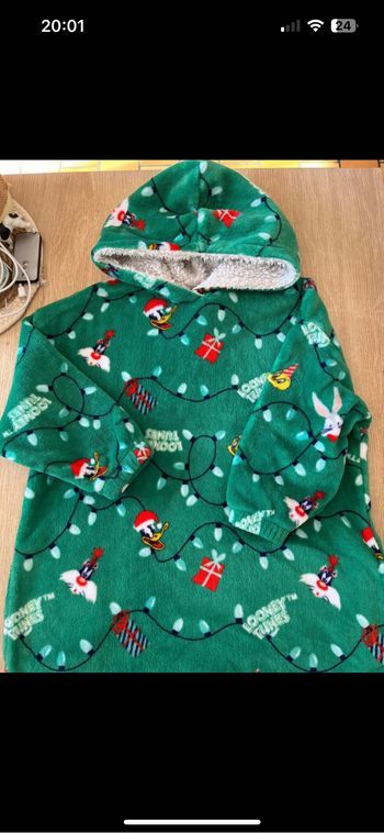 Poncho robe de chambre Looney Tunes