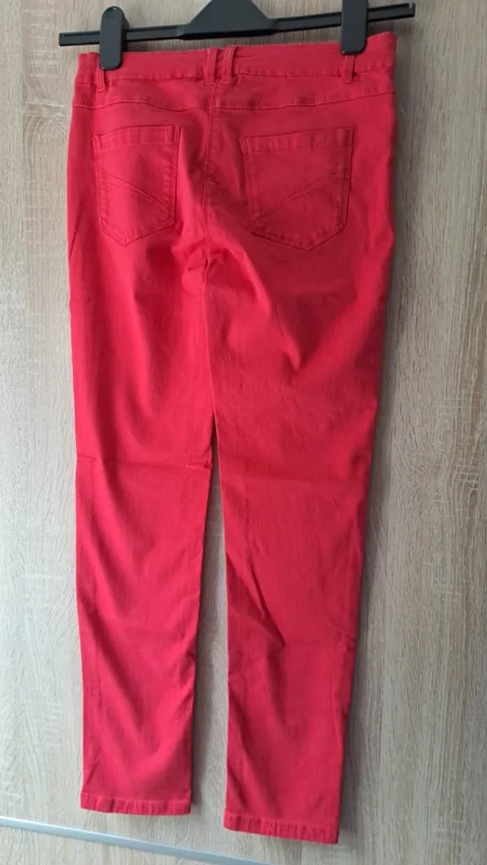 Jeans tape a l'œil rouge 12 ans + - photo numéro 4
