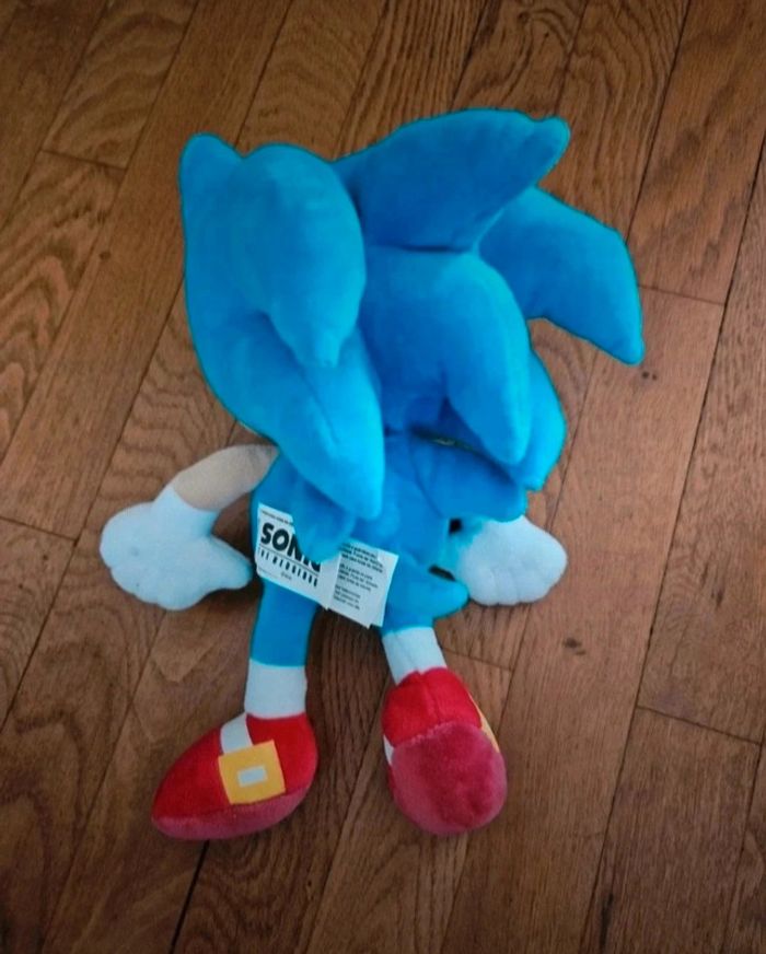 Peluche sonic 30 cm neuve. - photo numéro 2