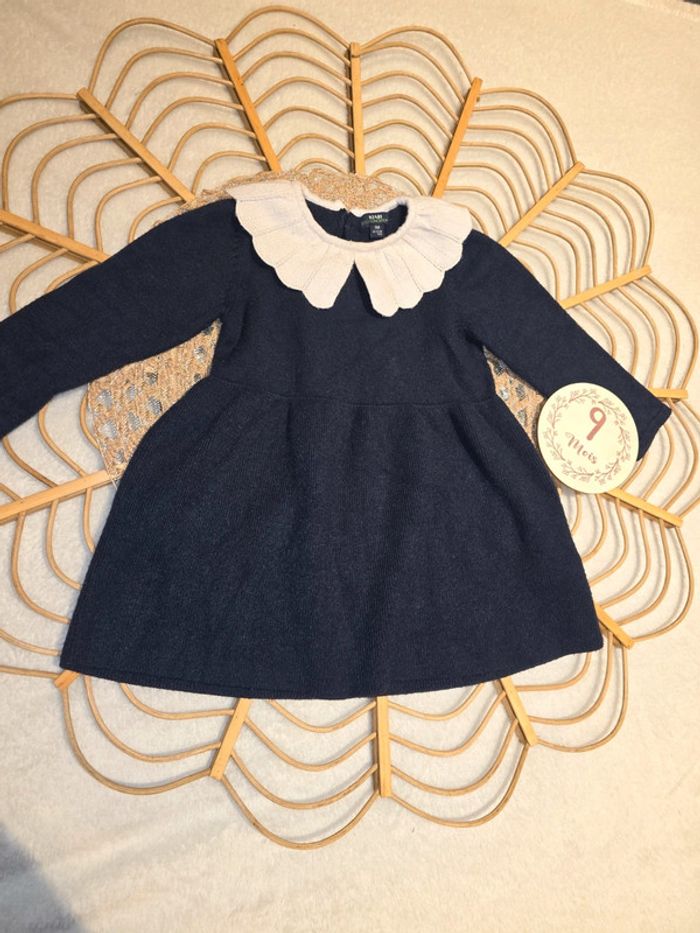 Robe pull bleu - photo numéro 2