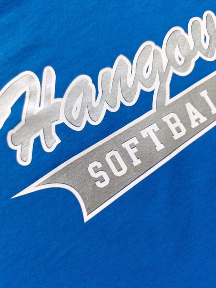 T-shirt team softball Hangovers bleu L - photo numéro 4