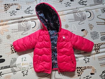 Blouson chaud 12 mois fille