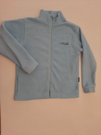 Veste polaire garçon 12 ans ciel