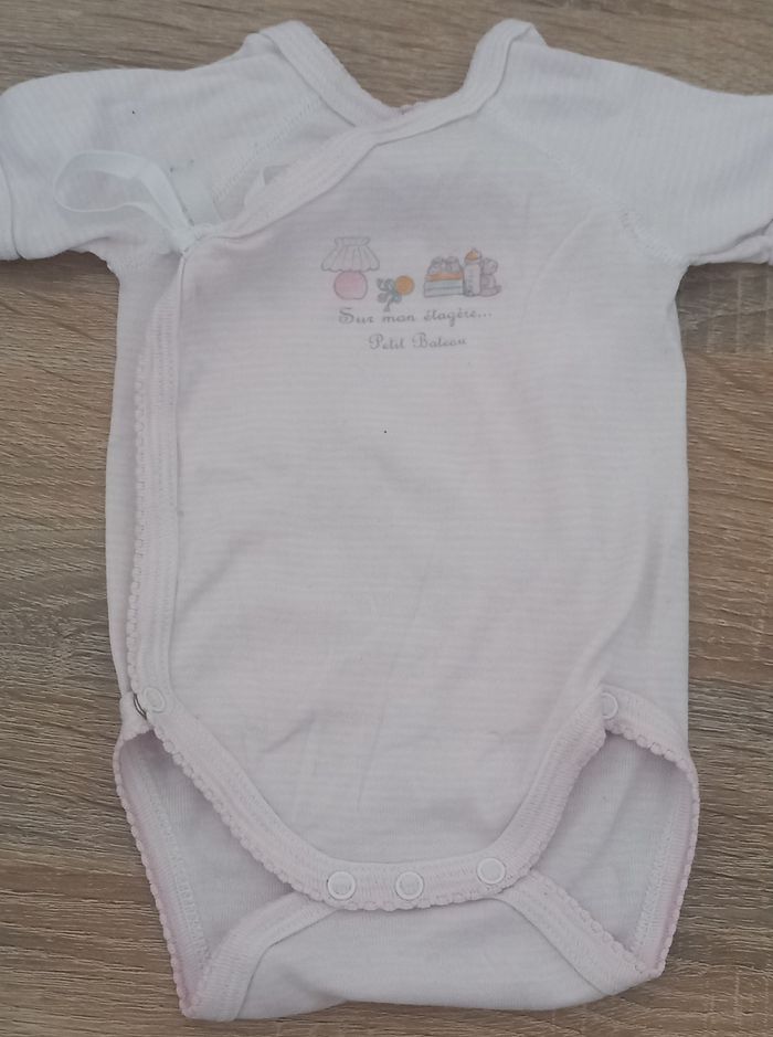 Lot de 3 body fille manche courte taille 1 mois - photo numéro 4