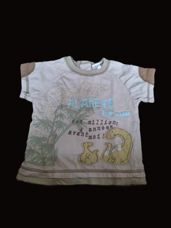 T-shirt manches courtes 24 mois