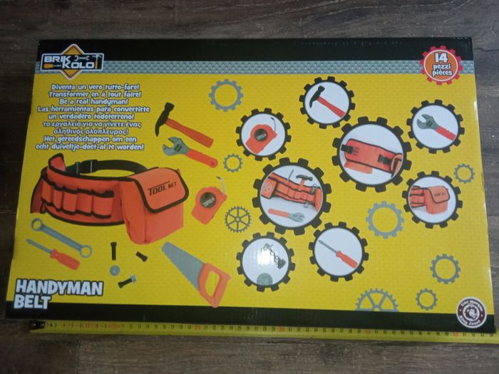 Ceinture de bricolage enfants 14 outils - photo numéro 4