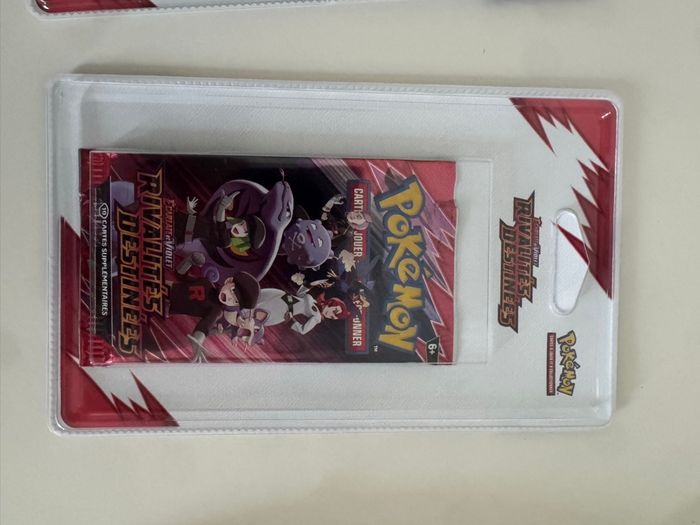 Lot de 2 Blisters Pokémon EV10 – Rivalités Destinées – Neufs - photo numéro 2