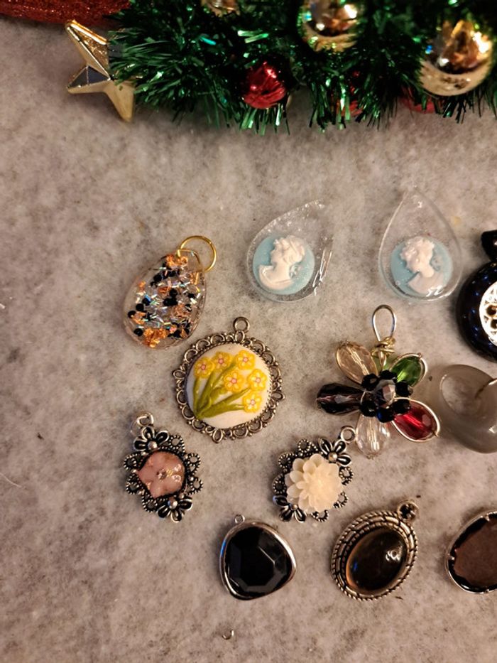 Lot de pendentifs multicolore Chic - photo numéro 5