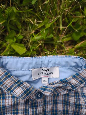 Chemise à carreaux Cyrillus
