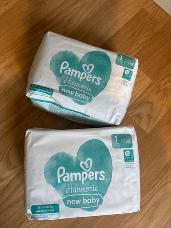 Couche Pampers harmonie new baby