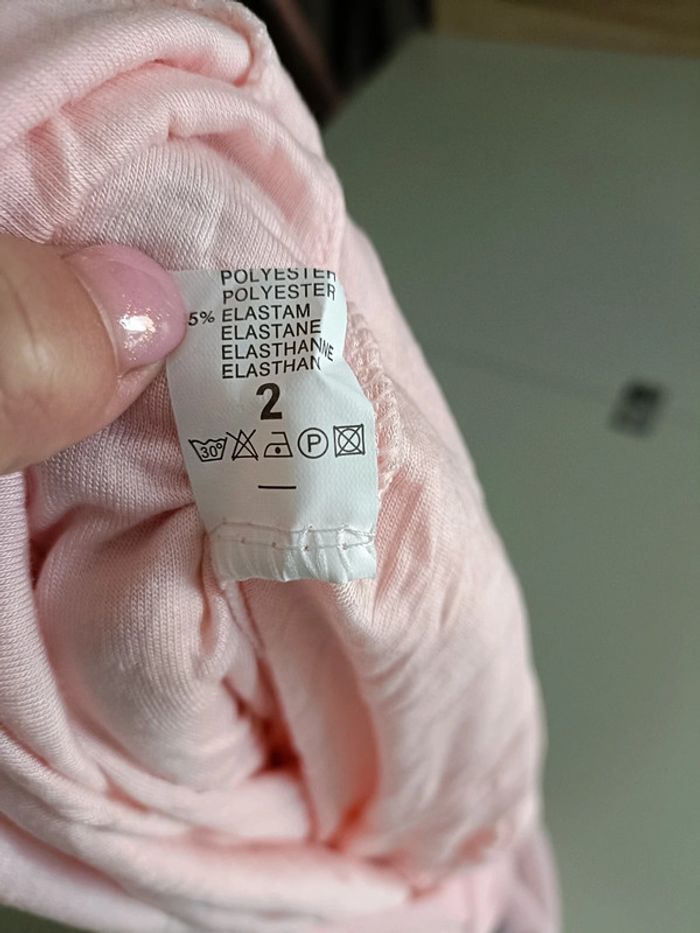 Robe rose taille 2 doublée - photo numéro 9