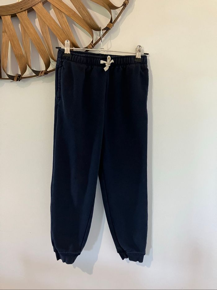 Pantalon de jogging bleu marine fille 8 ans Kiabi