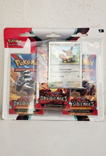 Pokemon Tripack Flammes Obsidiennes
