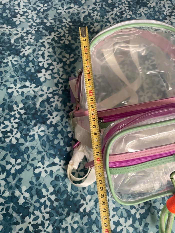 Sac à dos transparent avec sa sacoche Claire’s - photo numéro 6