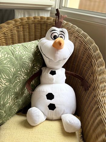 Peluche grand format Olaf Disney - 0+ - en parfait état