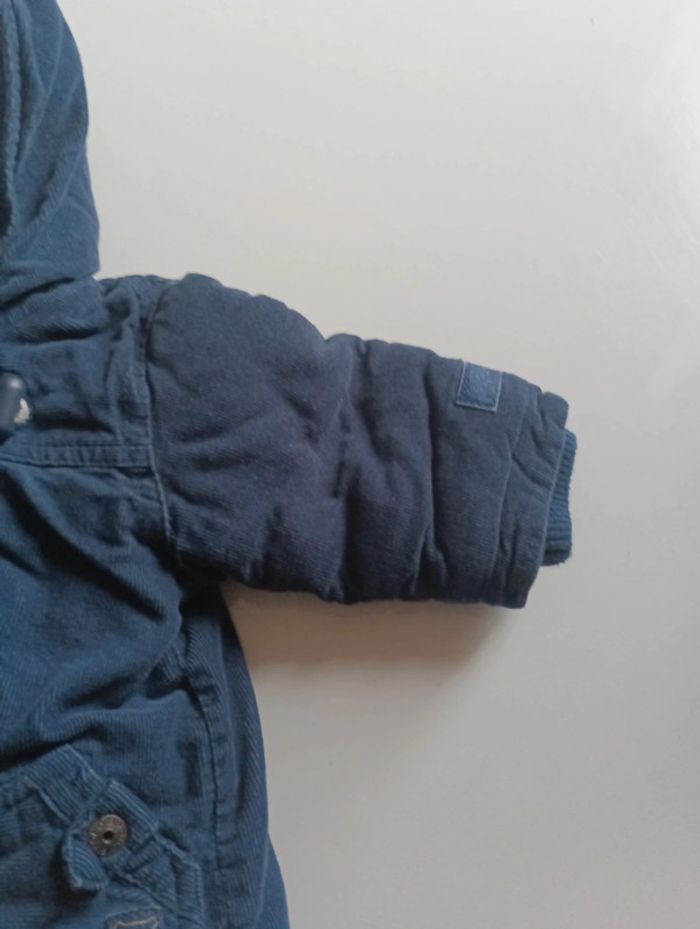 Blouson épais bébé garçon Obaibi taille 3 mois - photo numéro 2