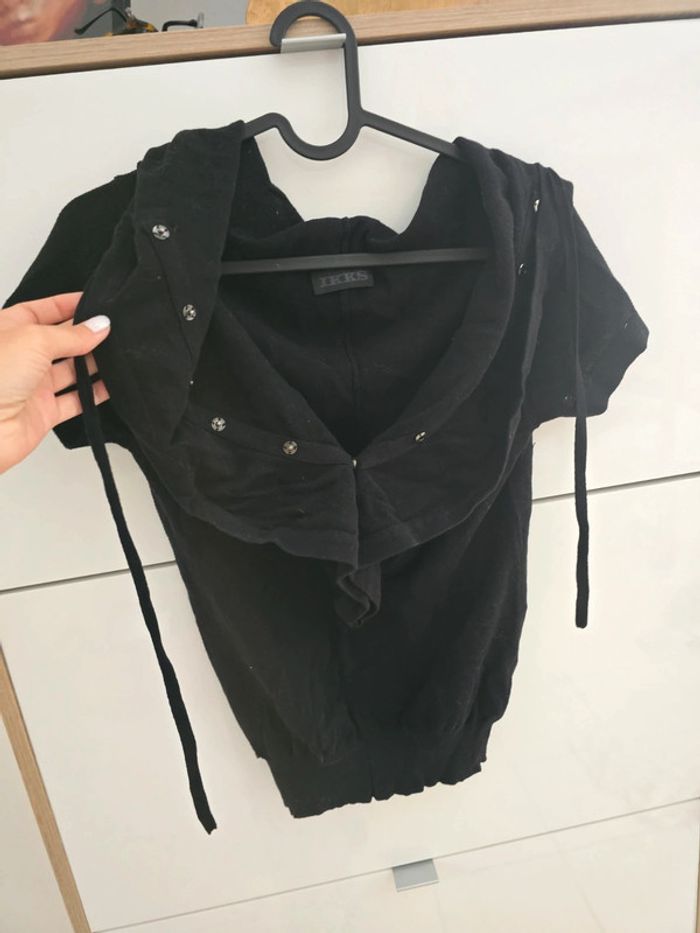 Top haut ikks 36 xs gros col a pressions - photo numéro 3