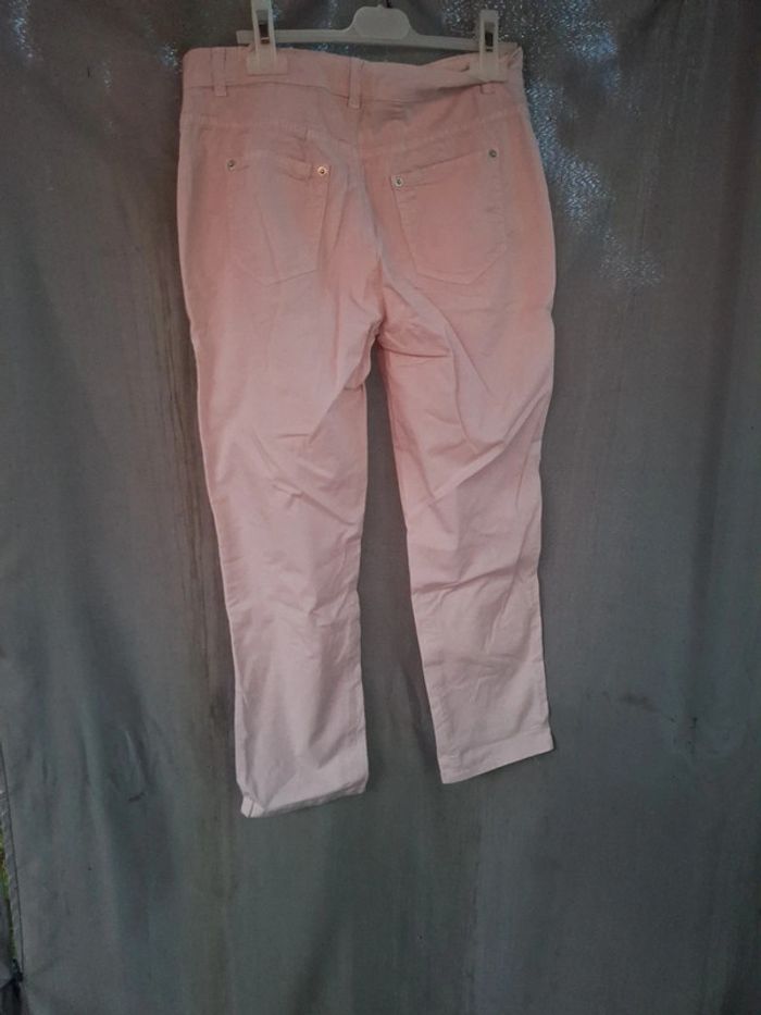 Pantalon rose clair 123 40 - photo numéro 2