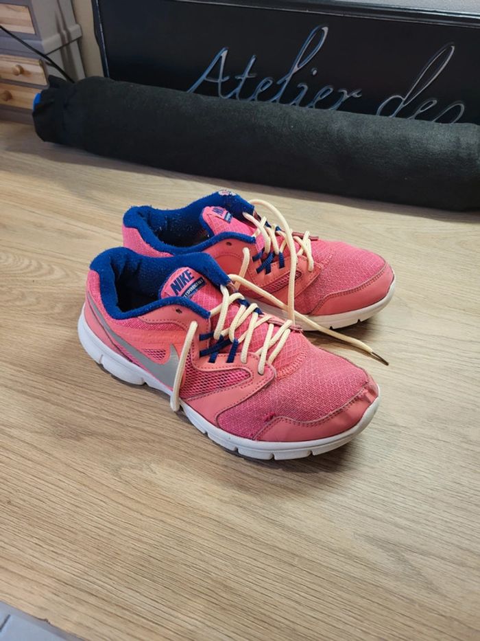 Running roses et bleues