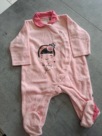 Grenouillère 3mois Sucre d'Orge