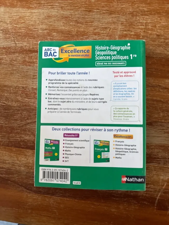 Livre ABC du bac, histoire-géo, géopolitique, sciences politiques - photo numéro 3
