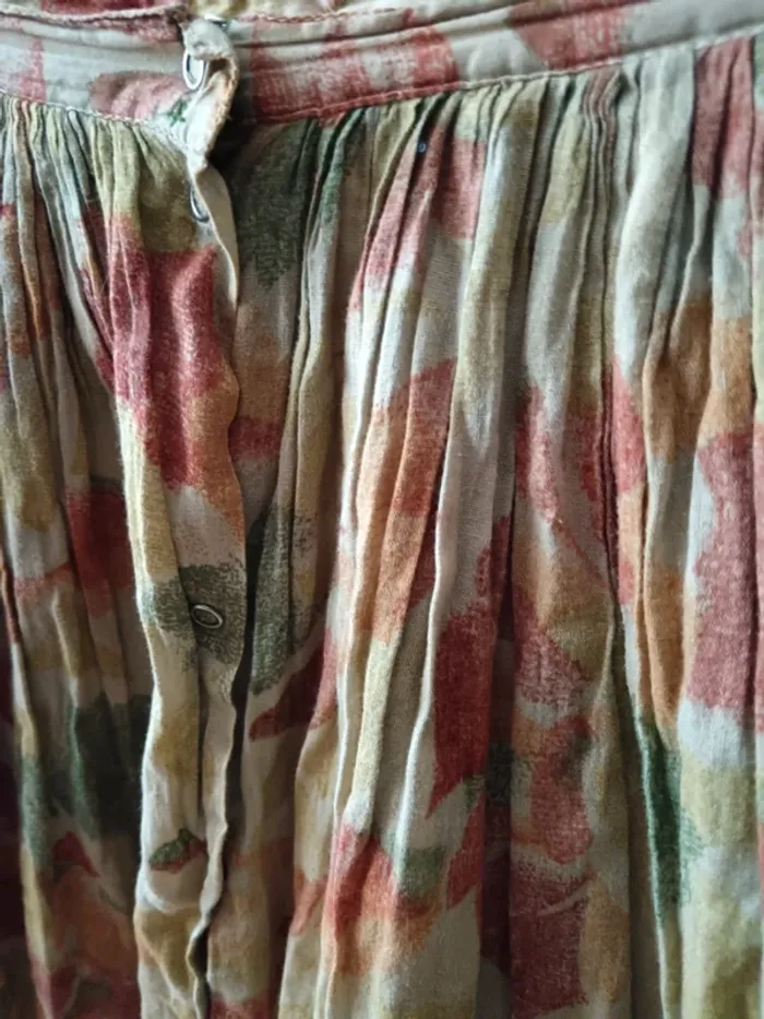 Jupe vintage plein sur taille 40 - photo numéro 3