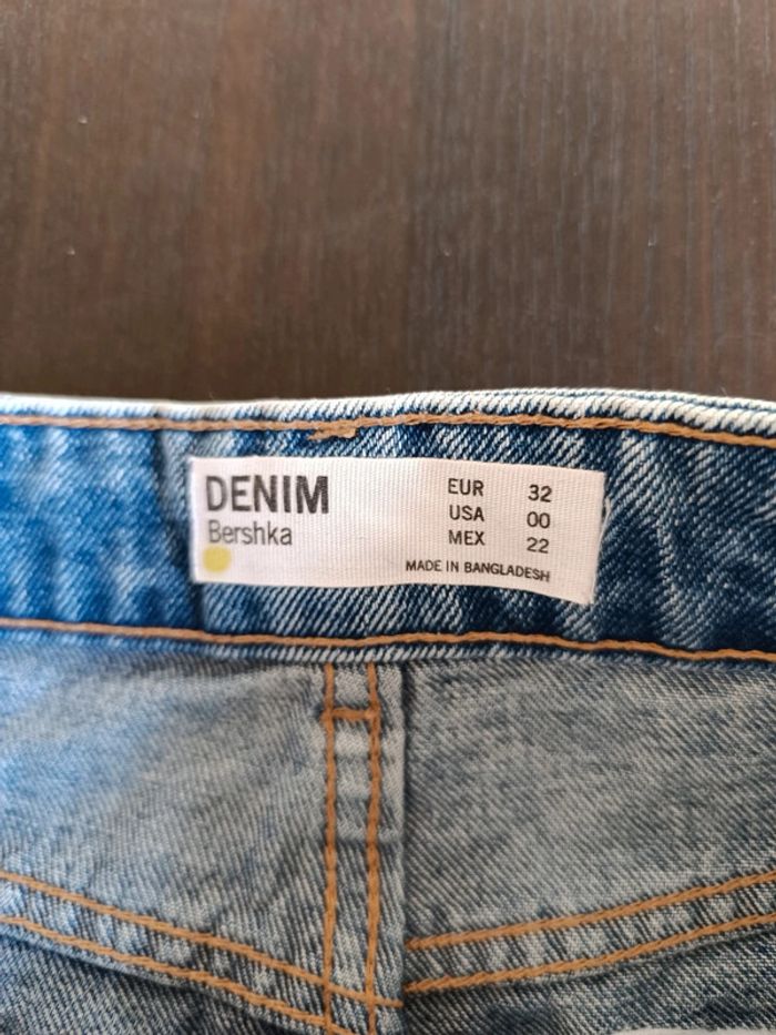 Jupe en jean BERSHKA - Taille 32 - photo numéro 4