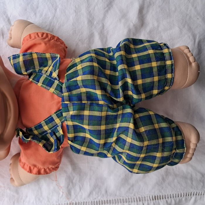 Poupée troll Hauteur 38 cm cheveux orange vintage - photo numéro 10