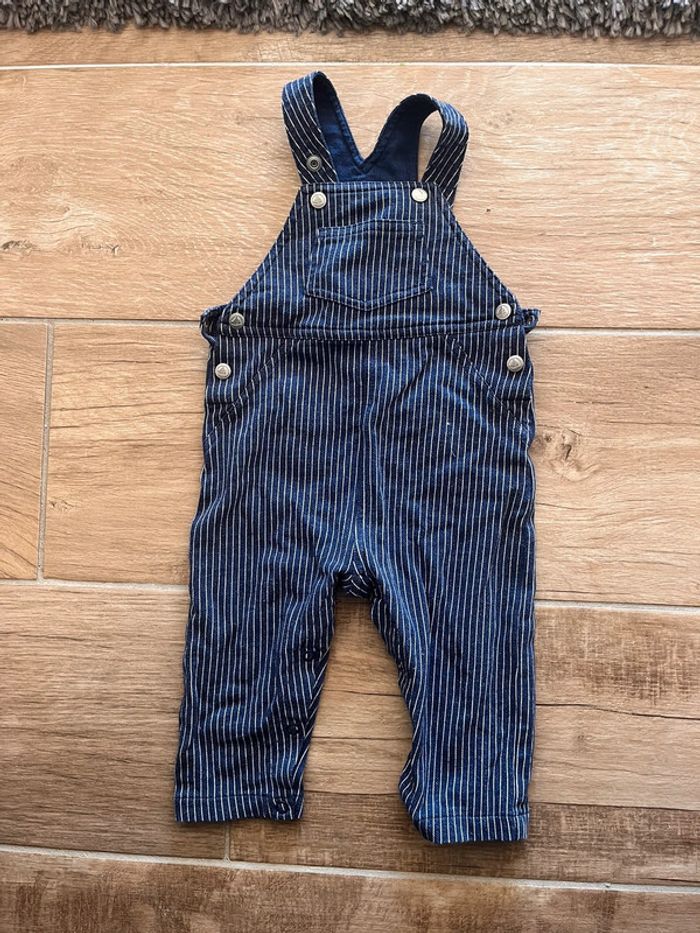 Salopette longue petit bateau