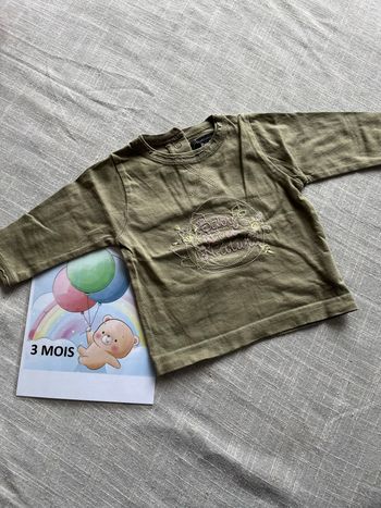 T-shirt Baby loves nature