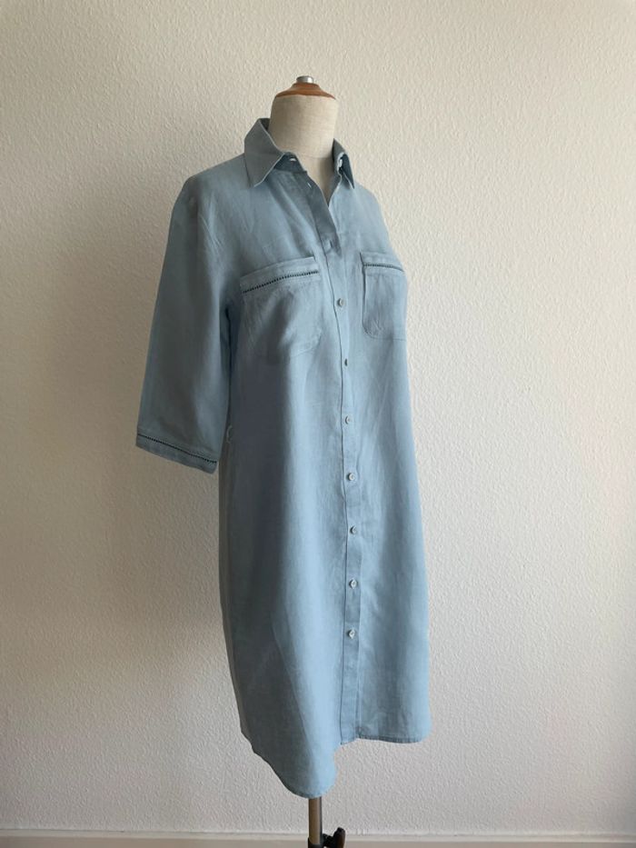 Robe chemise en lin D.Sport Devernois