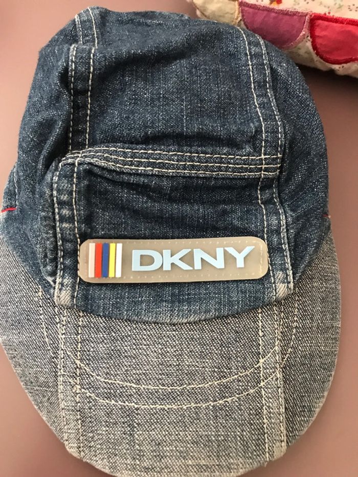 Casquette jean Dkny baby 3/6 mois - photo numéro 2