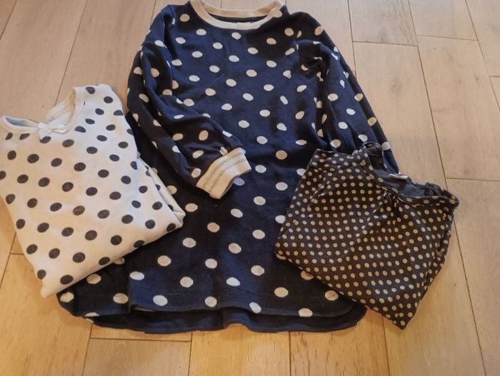 Lot de 3 vêtements petit bateau 6 ans