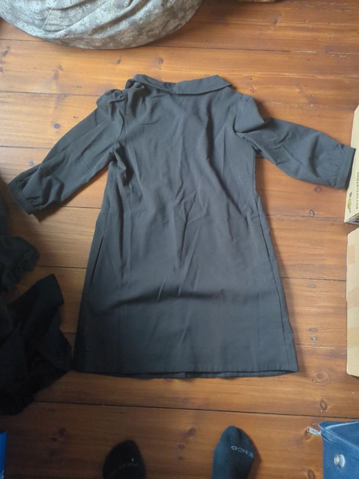 Robe Jacqueline Riu marron élégante 36 - photo numéro 3