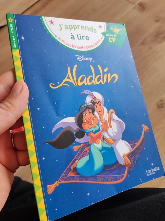 J'apprends à lire avec les grands classiques Disney milieu cp- Aladdin - photo numéro 7