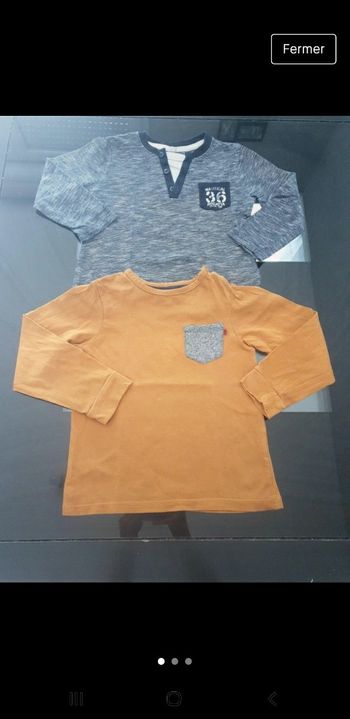 Lot de 2 t-shirts ML garçon 👦