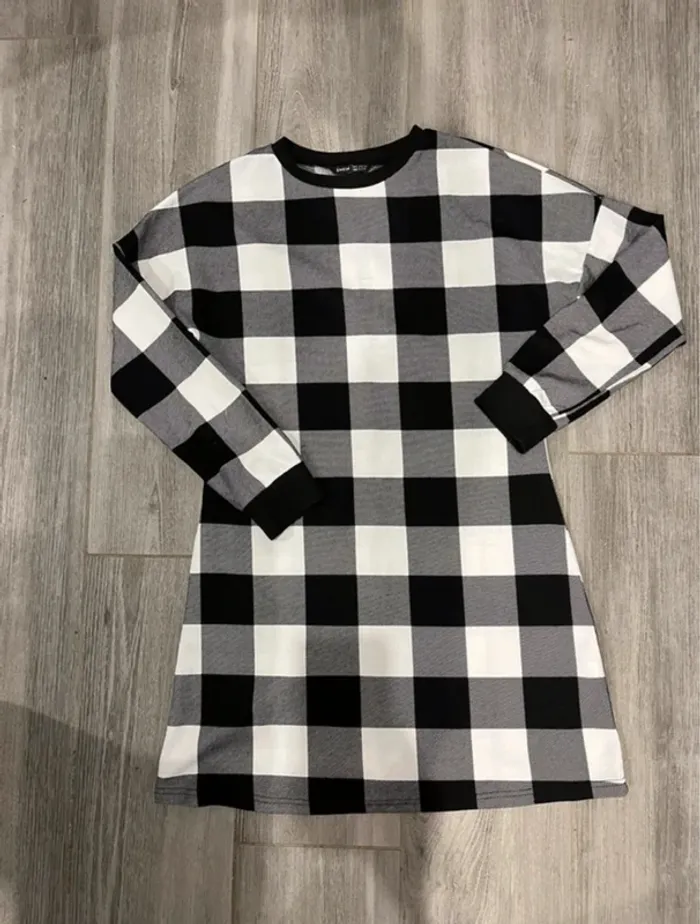 Robe à carreaux ML légère taille M