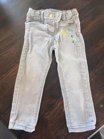 Pantalon gris  souple