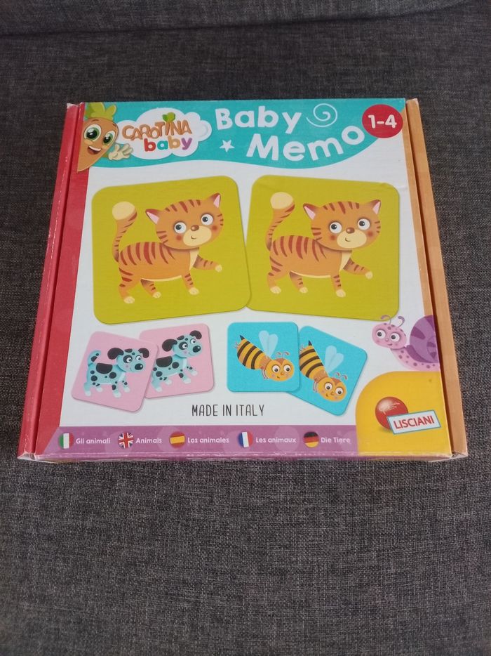 Mémo Carotina Baby 1-4 ans