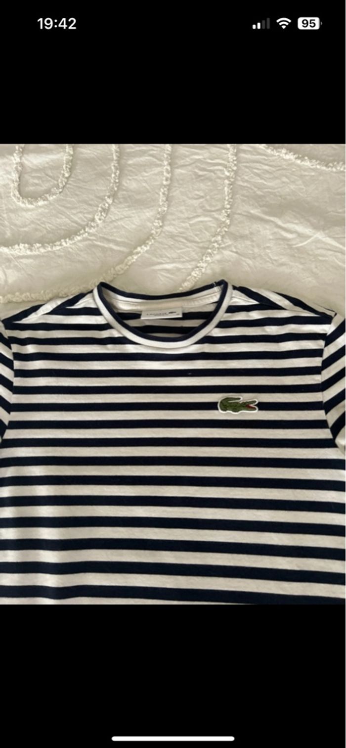 T shirt Lacoste femme - photo numéro 2
