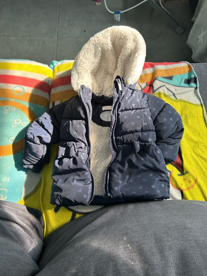 Manteau hiver fille 12 mois