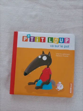Livre P'tit Loup va sur le pot