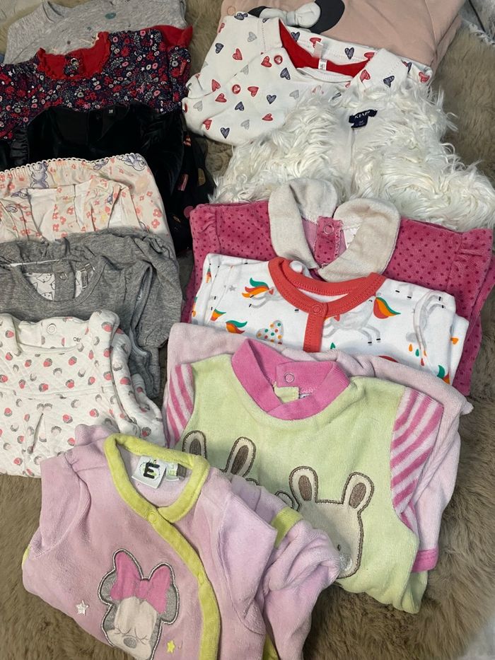 Lot vêtement bébé fille taille 3 mois - photo numéro 2