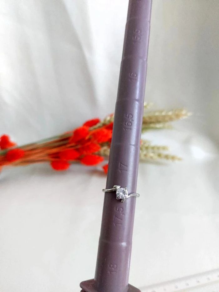 Bague ancienne vintage acier inoxydable - photo numéro 5