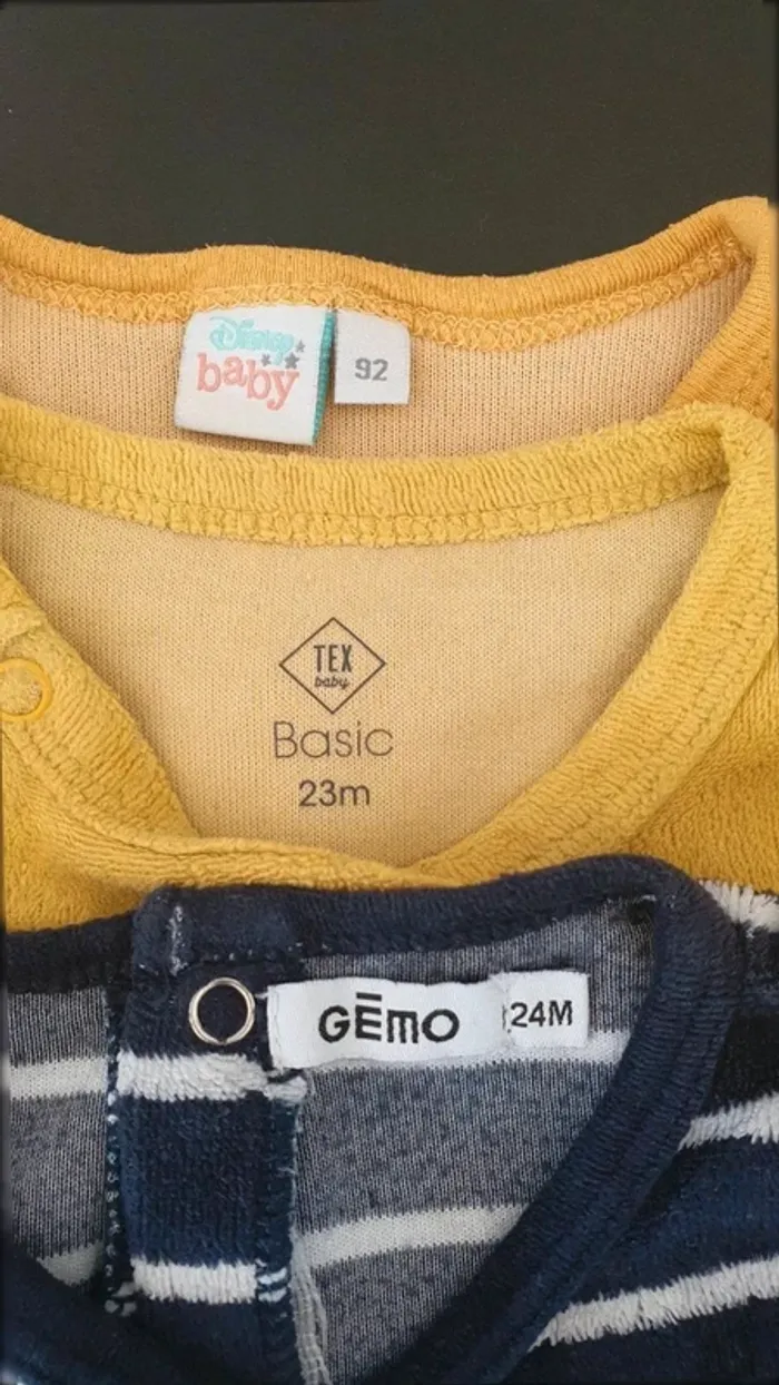 Lot de 3 pyjamas hiver 23-24 mois et 92 cm - photo numéro 10